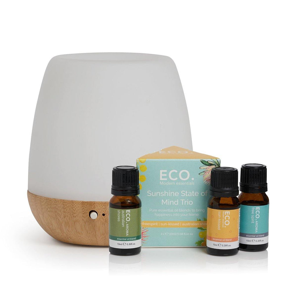 Bliss Diffuser & Sunshine State of Mind Trio Collection - ECO. Modern Essentials