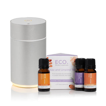 Nebulizing Diffuser & Relax & Unwind Trio Collection - ECO. Modern Essentials