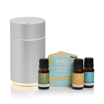 Nebulizing Diffuser & Sunshine State of Mind Trio Collection - ECO. Modern Essentials