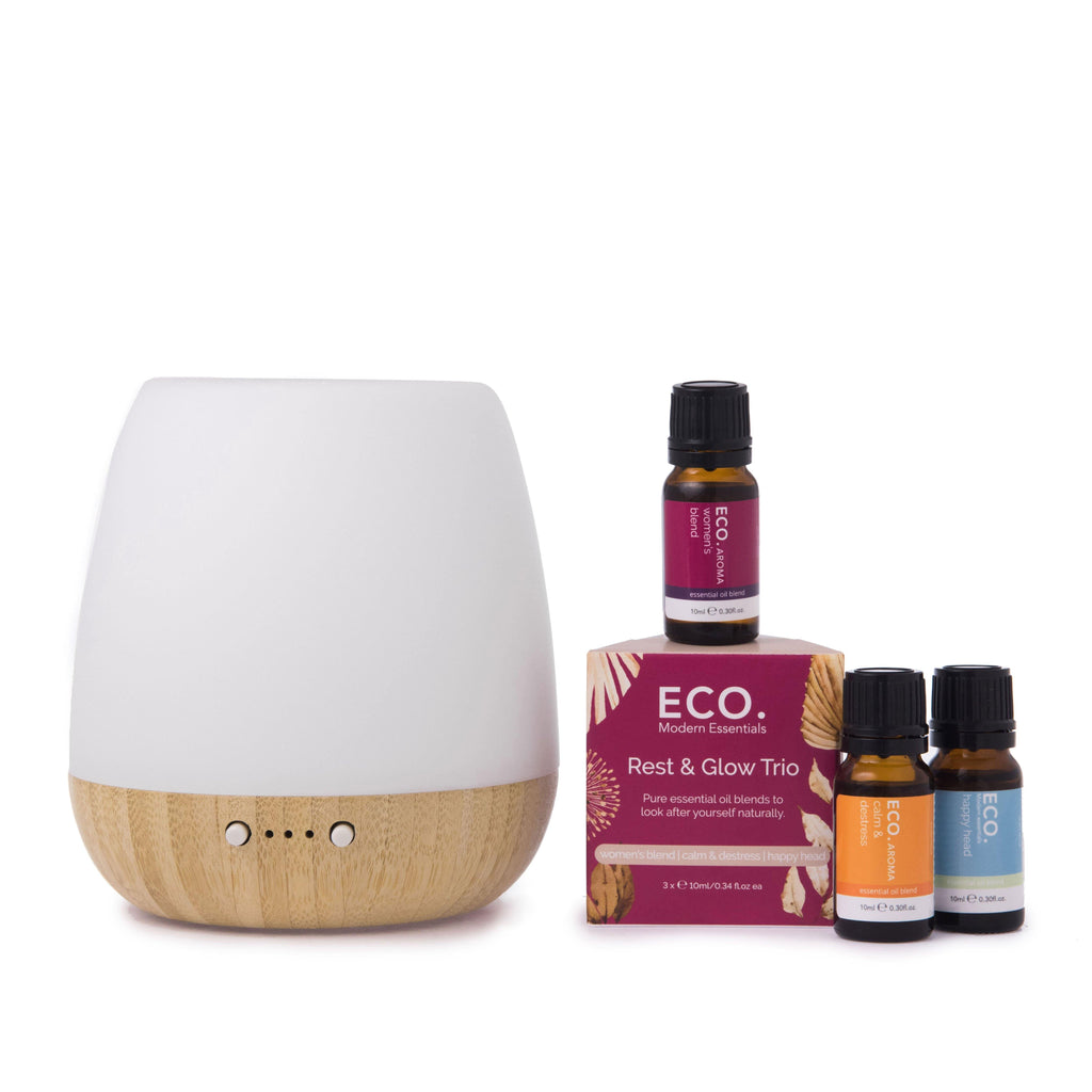 Bliss Diffuser & Rest & Glow Trio Collection - ECO. Modern Essentials