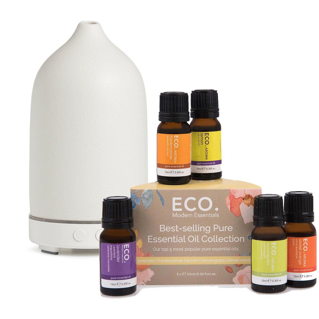 Stone Diffuser & Best-selling Pure Essential Oil Collection - ECO. Modern Essentials